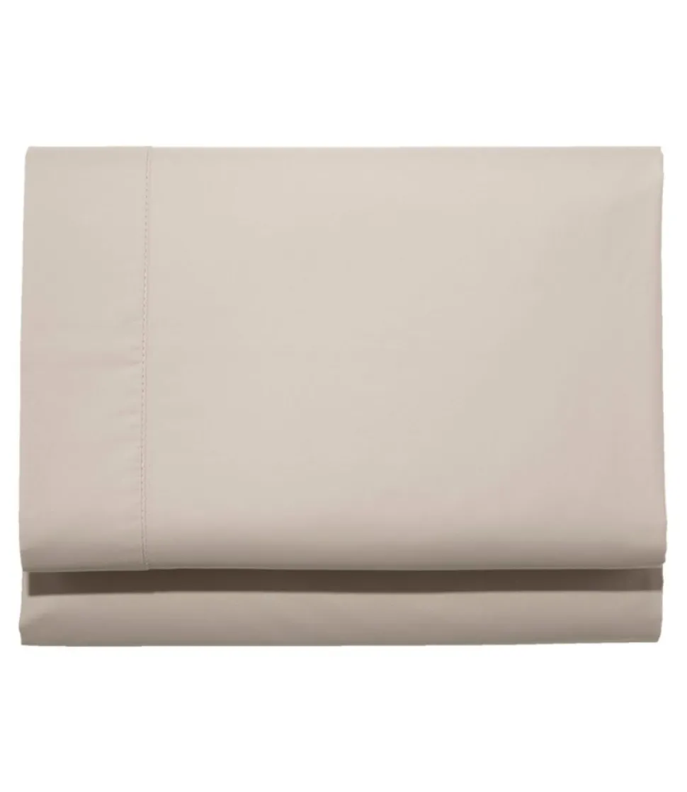 Flash Sale L.L.Bean "280-Thread-Count Pima Cotton Percale Sheet, Fitted"