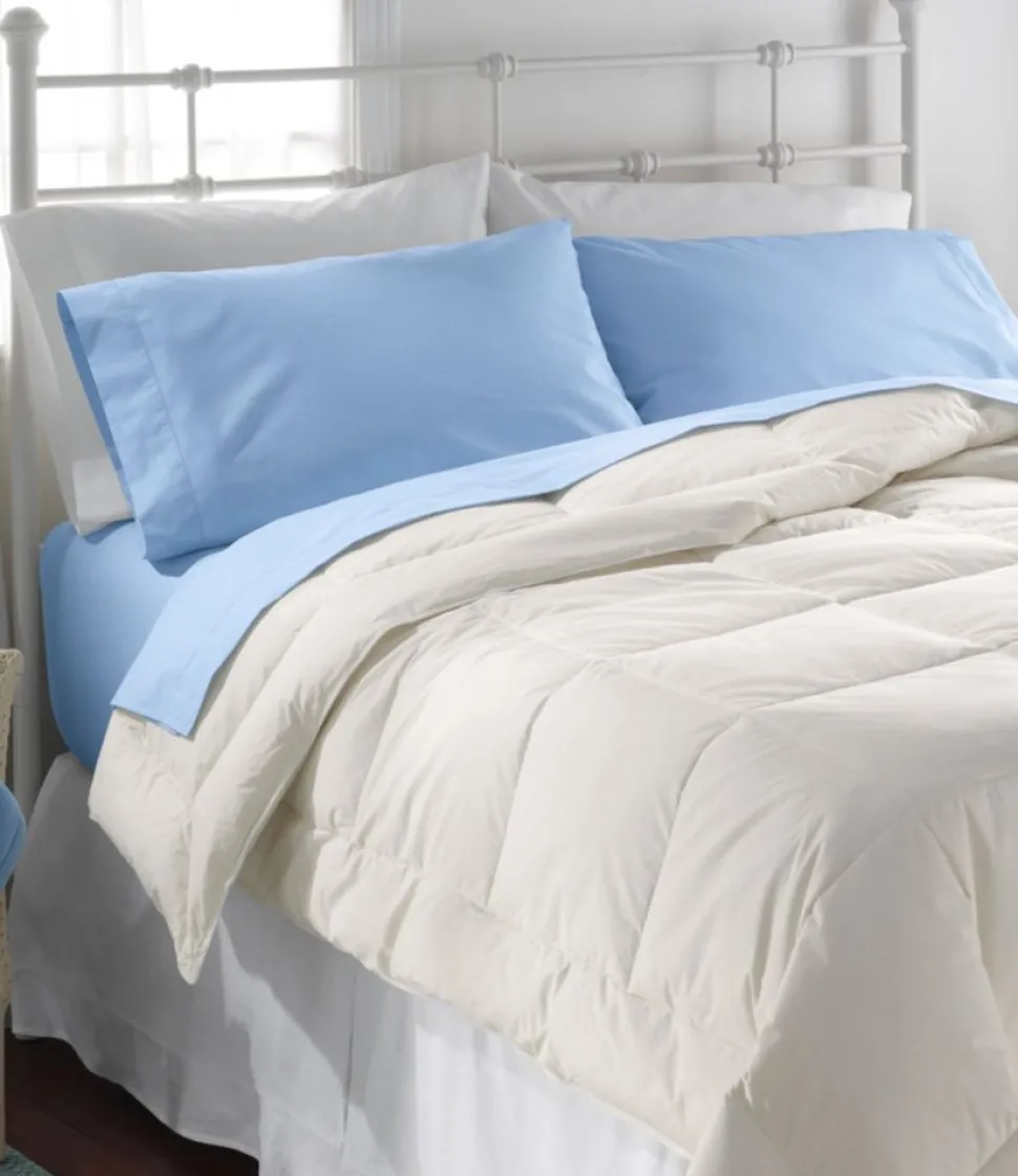 Flash Sale L.L.Bean "280-Thread-Count Pima Cotton Percale Sheet, Fitted"