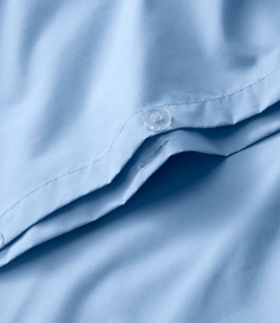 Outlet L.L.Bean "280-Thread-Count Pima Cotton Percale Comforter Cover Collection"