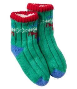 Cheap L.L.Bean "Toddlers' Cozy Gripper Socks"