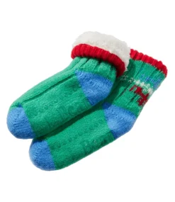 Cheap L.L.Bean "Toddlers' Cozy Gripper Socks"