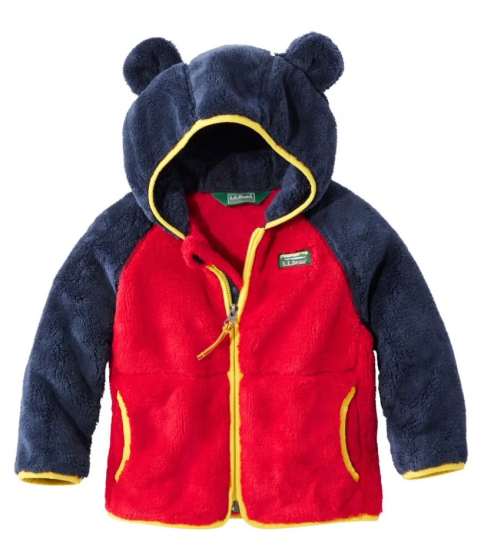 Cheap L.L.Bean "Toddlers' Hi-Pile Fleece Jacket, Colorblock"