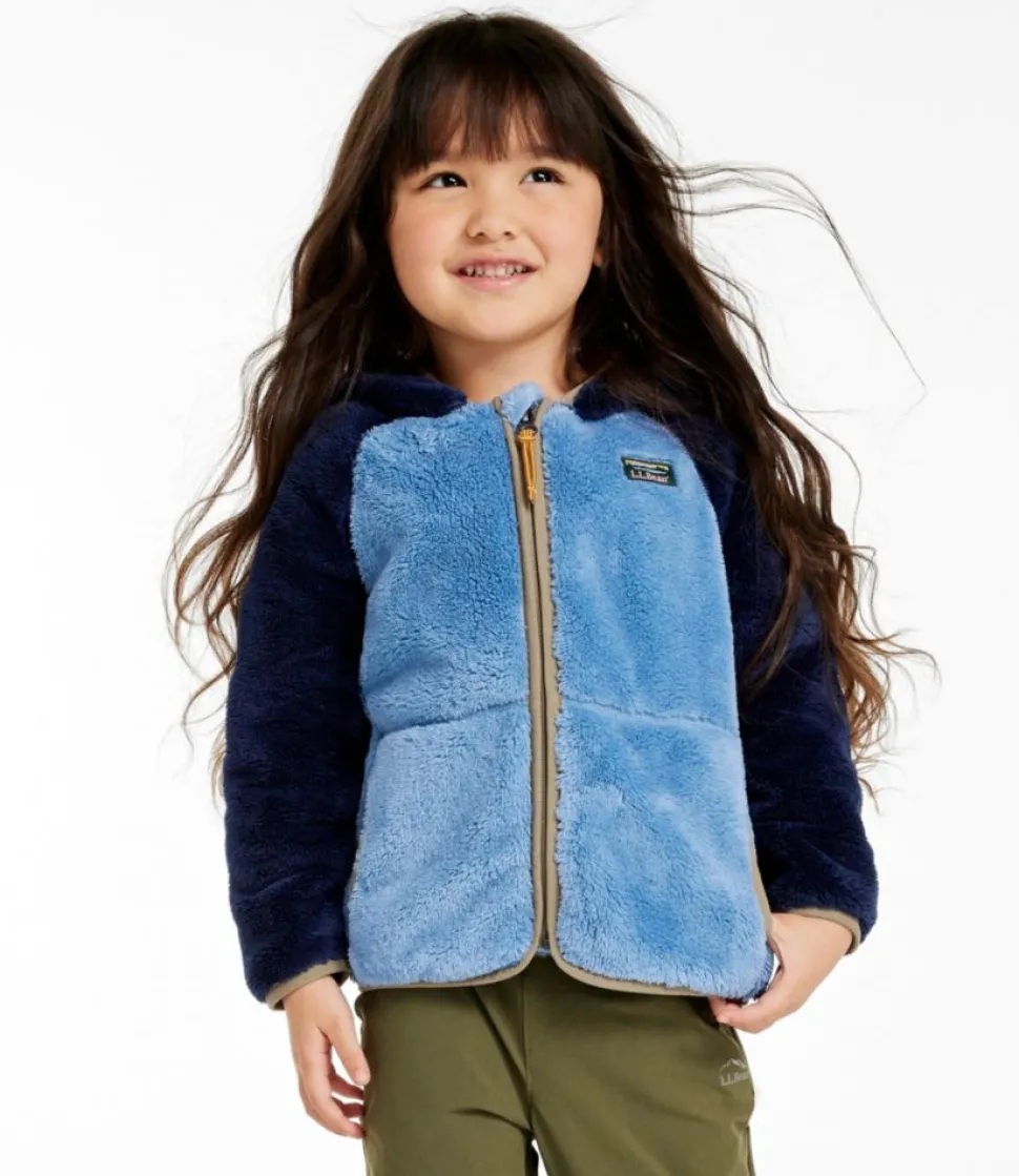 Cheap L.L.Bean "Toddlers' Hi-Pile Fleece Jacket, Colorblock"