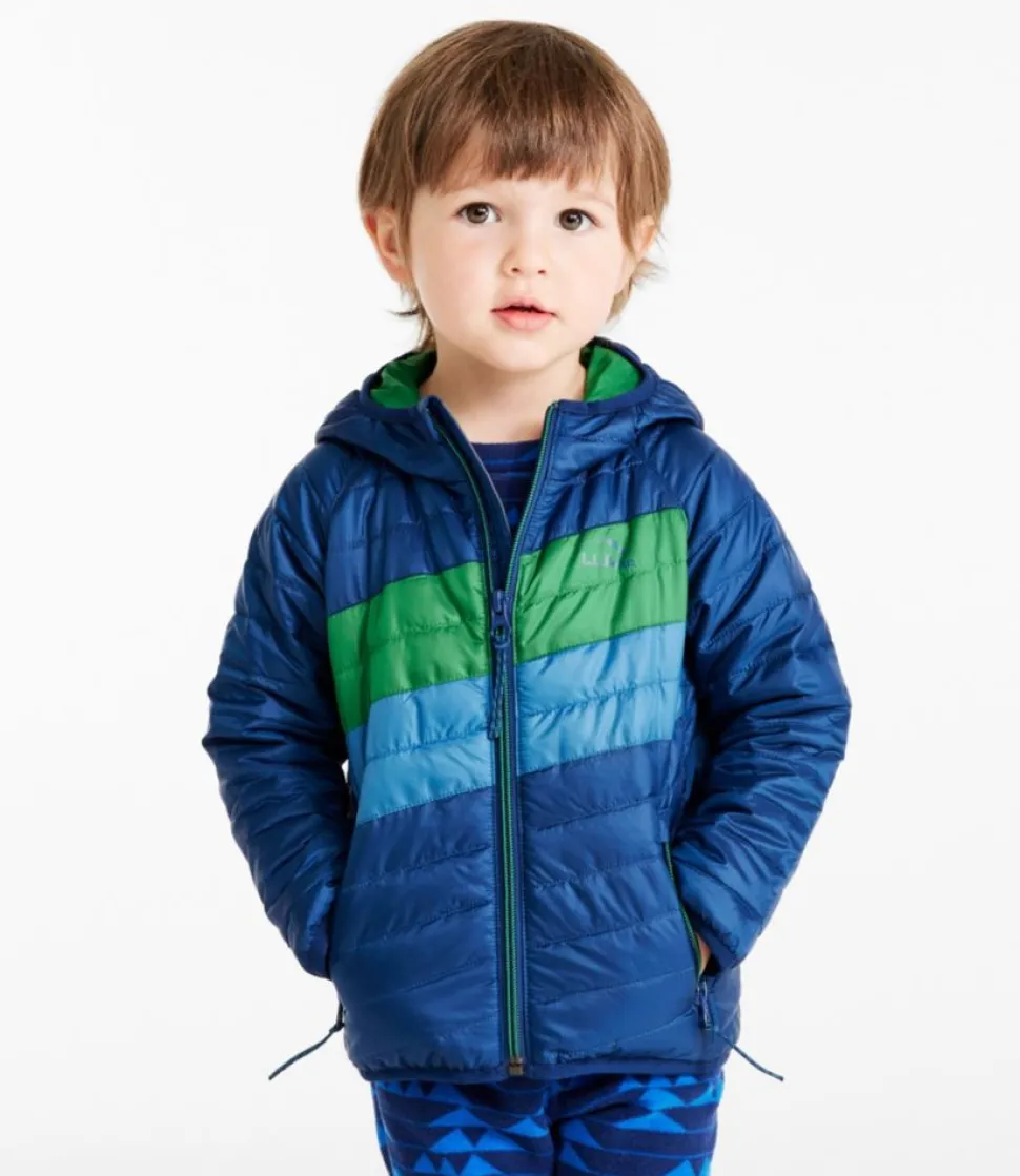 Best L.L.Bean "Toddlers' PrimaLoft Hooded Jacket, Colorblock"