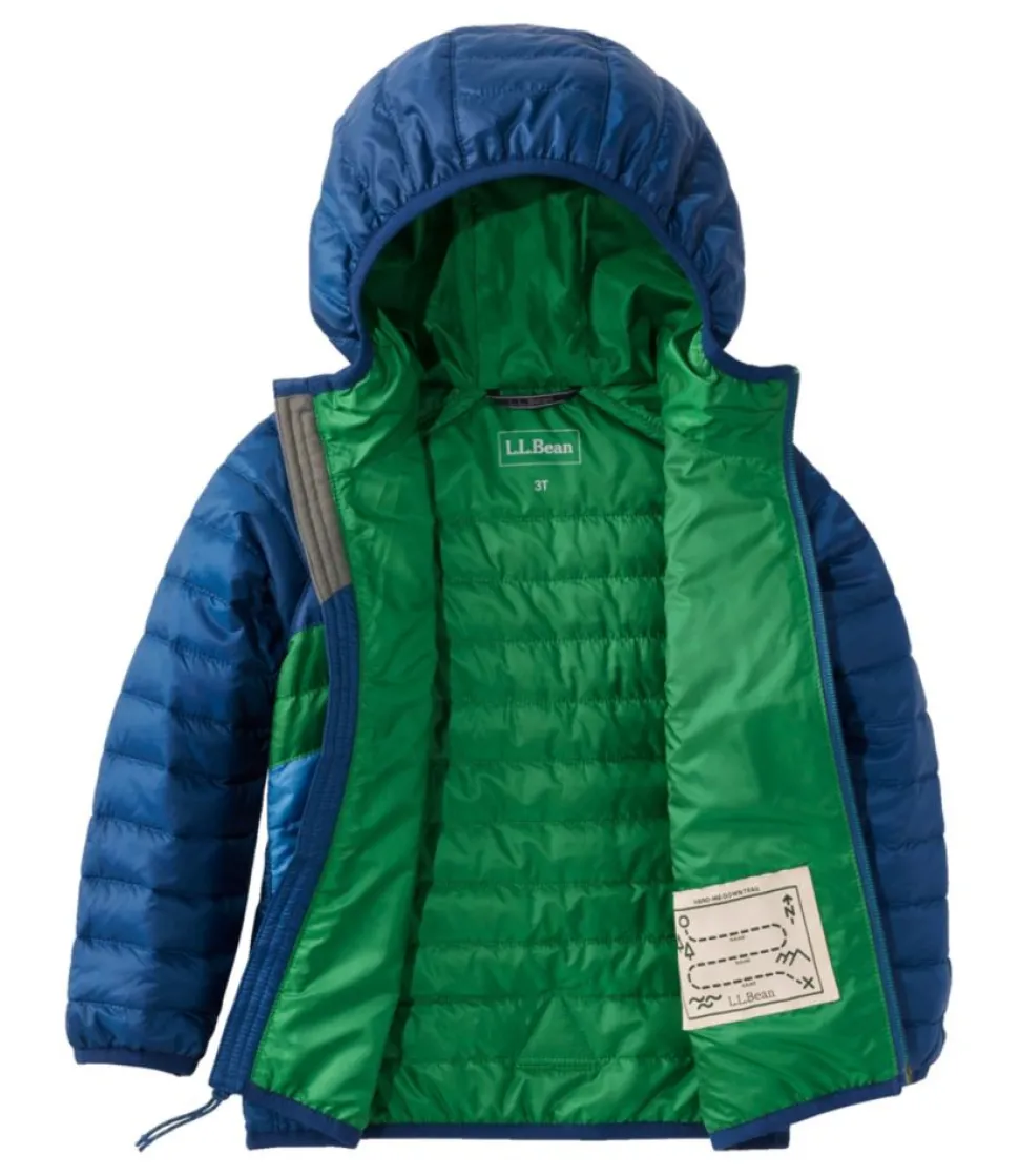 Best L.L.Bean "Toddlers' PrimaLoft Hooded Jacket, Colorblock"