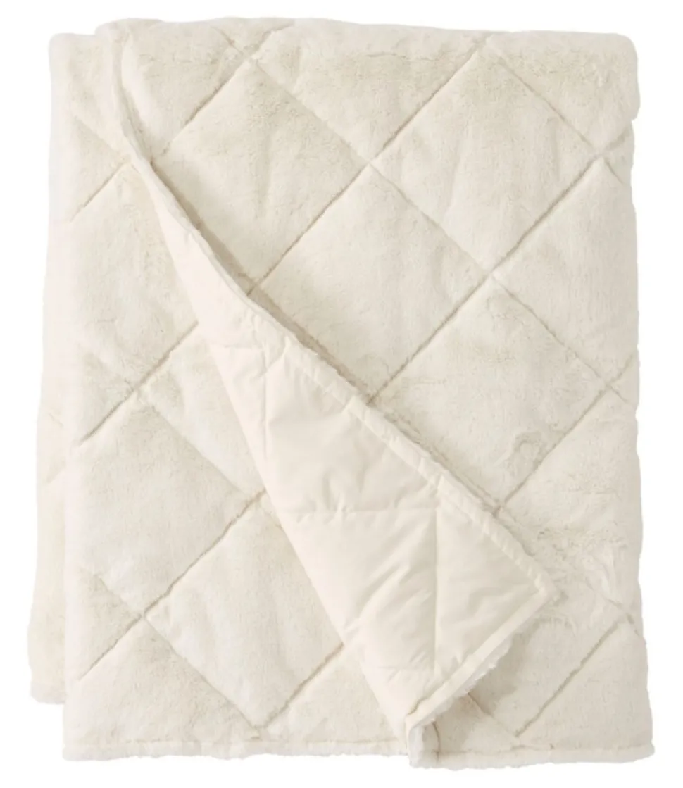 Cheap L.L.Bean "Ultraplush PrimaLoft Throw"