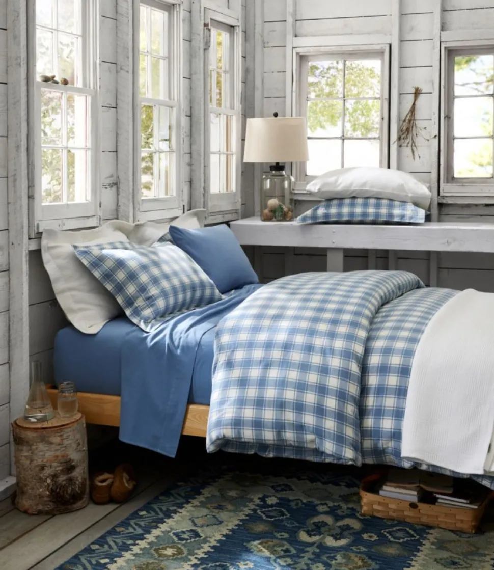 Store L.L.Bean "Ultrasoft Comfort Flannel Sheet, Fitted" Natural