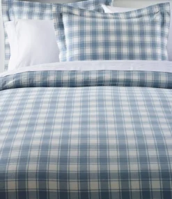 Online L.L.Bean "Ultrasoft Comfort Flannel Comforter Cover Collection, Check"