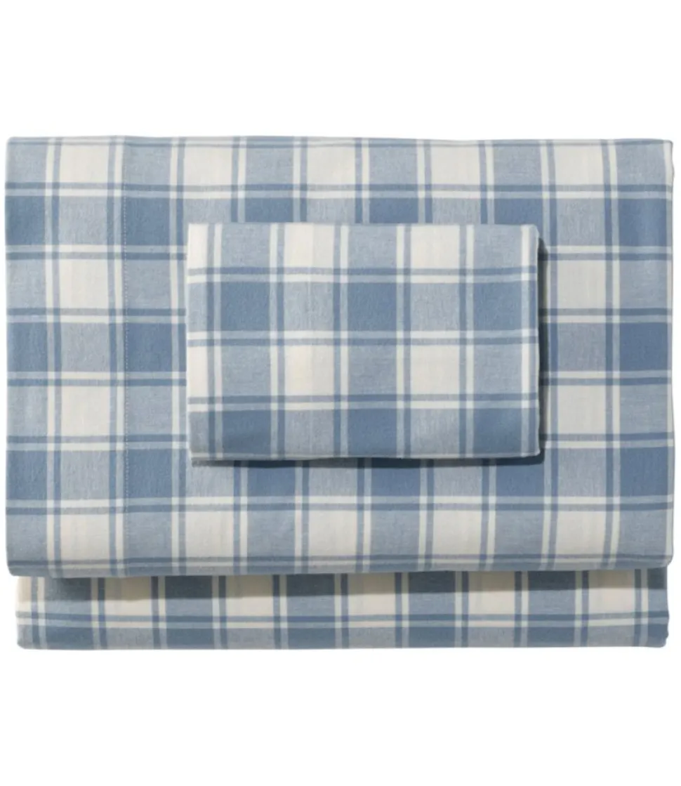 Store L.L.Bean "Ultrasoft Comfort Flannel Sheet Set, Check"