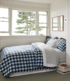 Cheap L.L.Bean "Ultrasoft Comfort Flannel Pillowcases, Stripe, Set of Two"