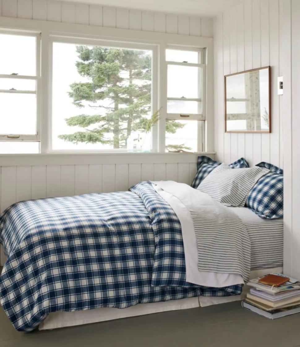 Cheap L.L.Bean "Ultrasoft Comfort Flannel Pillowcases, Stripe, Set of Two"