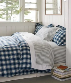 Cheap L.L.Bean "Ultrasoft Comfort Flannel Sheet Set, Stripe"
