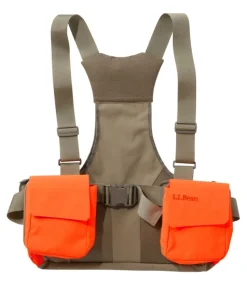 Store L.L.Bean "Upland Hunting Strap Vest" DarkMushroom/HunterOrange