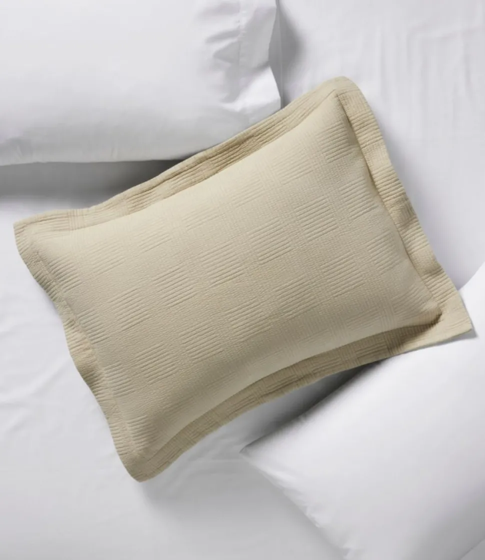Cheap L.L.Bean "Vintage Matelassé Sham"