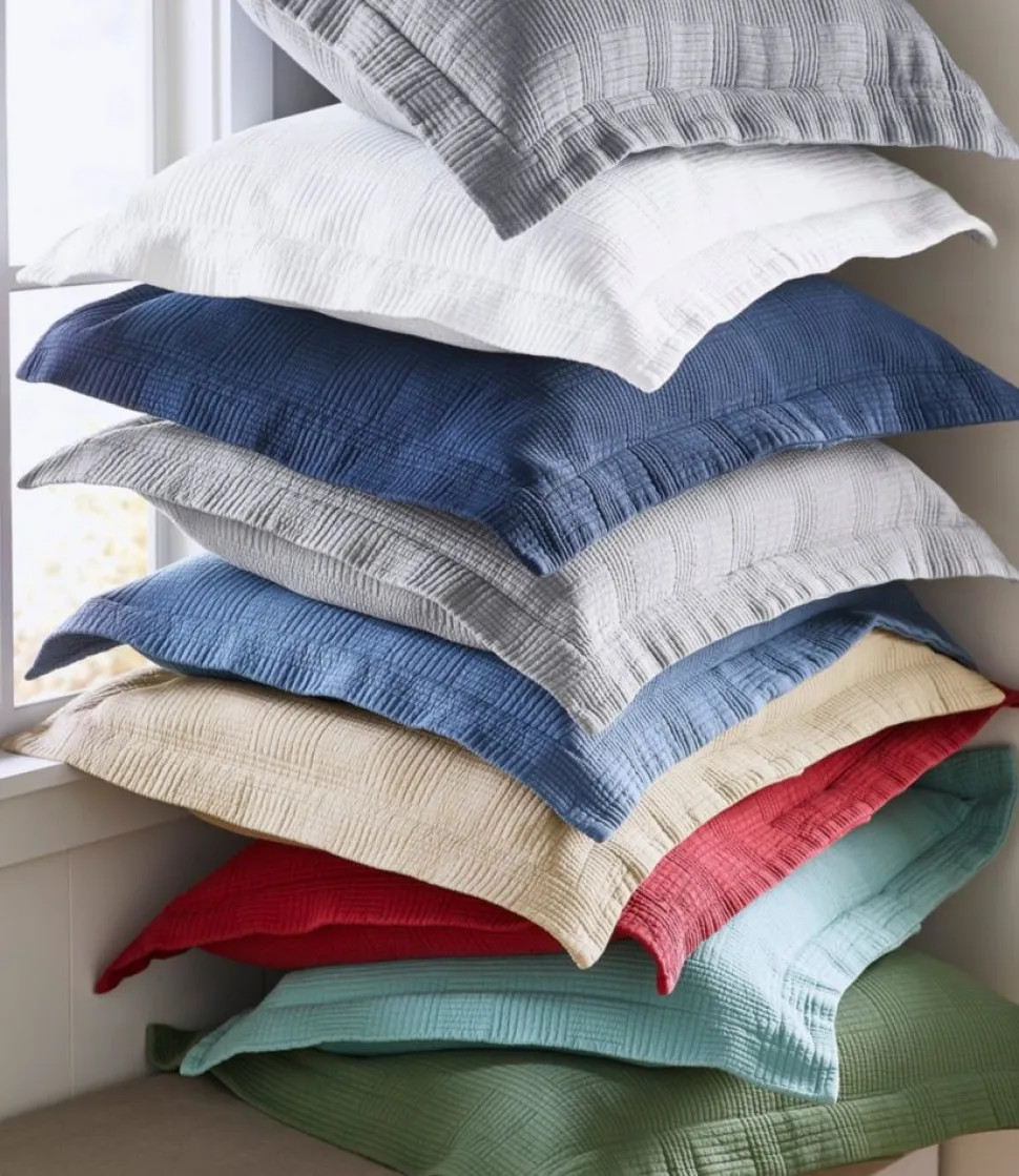 Cheap L.L.Bean "Vintage Matelassé Sham"
