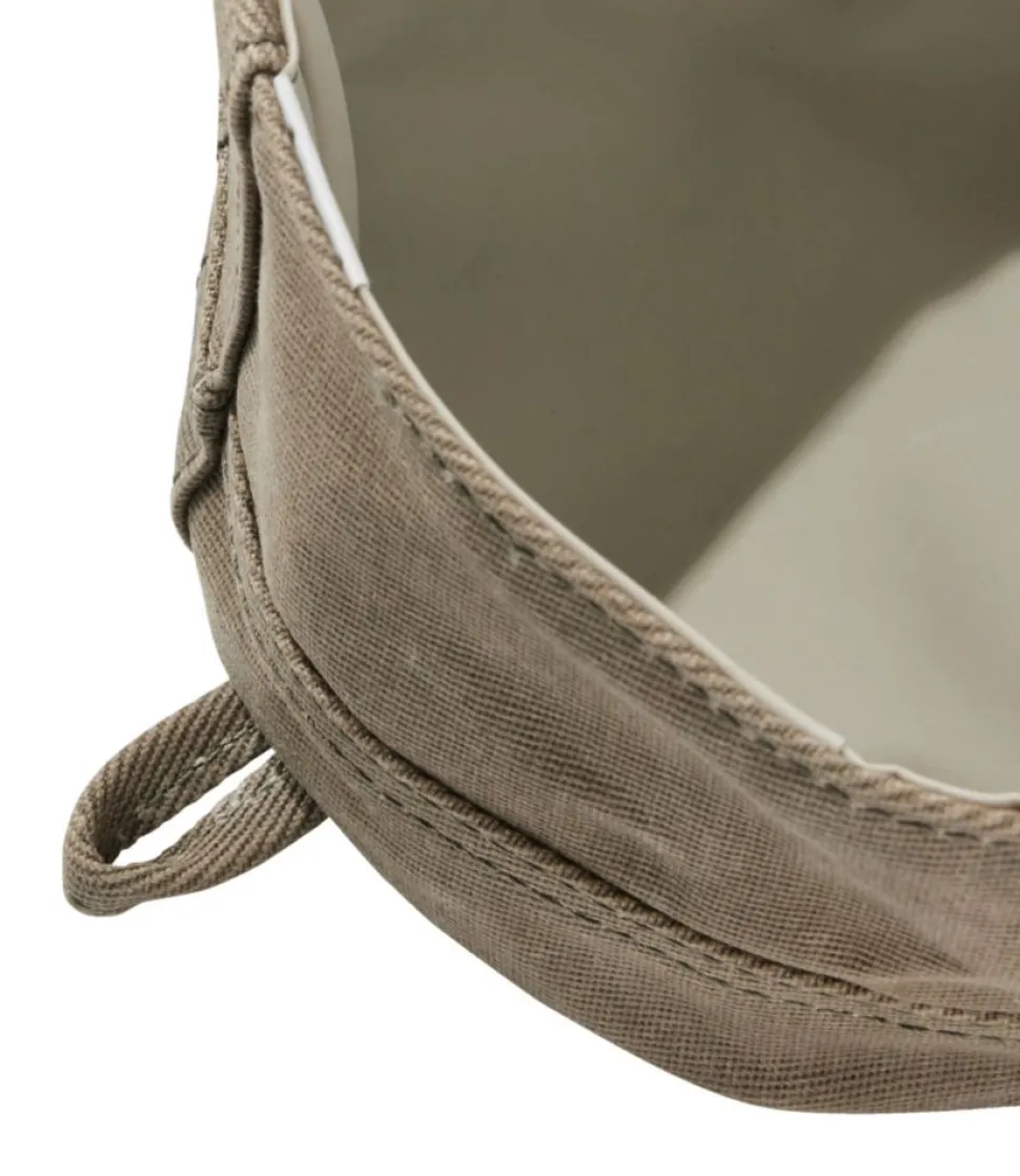 Best Sale L.L.Bean "Waxed-Canvas Dog Bowl"