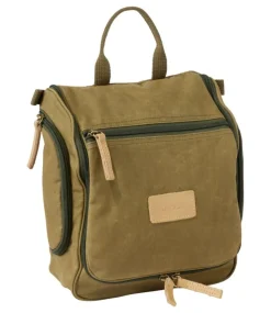 Discount L.L.Bean "Waxed-Canvas Personal Organizer Toiletry Bag, Medium"