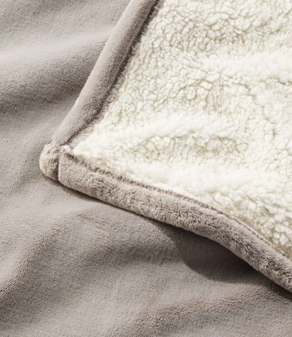 Clearance L.L.Bean "Wicked Plush Sherpa Throw"