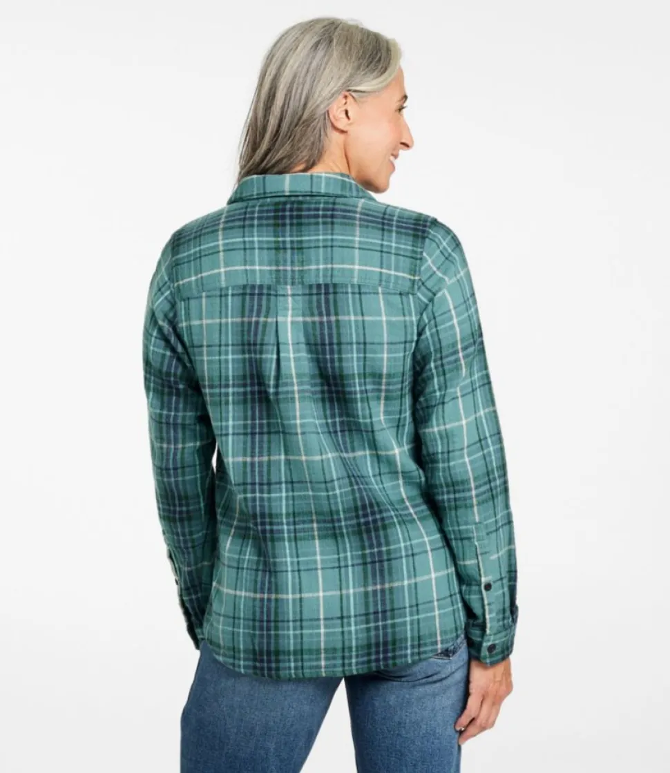 Discount L.L.Bean "Women's 1912 Field Flannel Shirt"