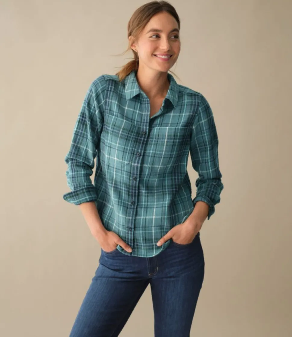 Discount L.L.Bean "Women's 1912 Field Flannel Shirt"