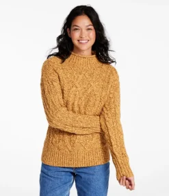 Best L.L.Bean "Women's 1912 Heritage Wool Blend Mockneck Sweater"
