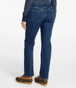 Clearance L.L.Bean "Women's 207 Vintage Jeans, Mid-Rise Relaxed Straight-Leg"