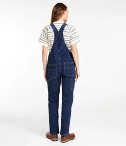 Cheap L.L.Bean "Women's 207 Vintage Jeans, Overalls" WashedIndigo