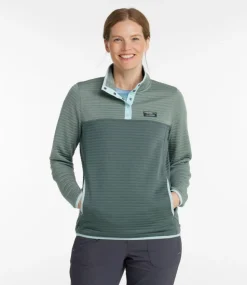 Cheap L.L.Bean "Women's Airlight Pullover, Colorblock"