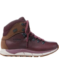 Shop L.L.Bean "Women's Alpine Hiking Boots, Leather" Burgundy