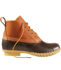 Discount L.L.Bean "Women's Bean Boots, 6"" Tan/BeanBootBrown/Gum