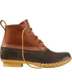 Outlet L.L.Bean "Women's Bean Boots, 6"" Tan/Brown