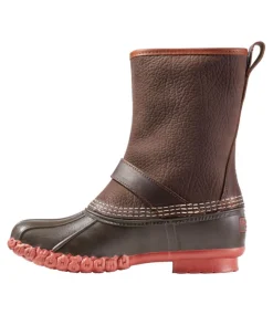 Flash Sale L.L.Bean "Women's Bean Boots, 10" Engineer Buckle Flannel-Lined" DarkEarth/BBB/RustOrange/AppCimPld