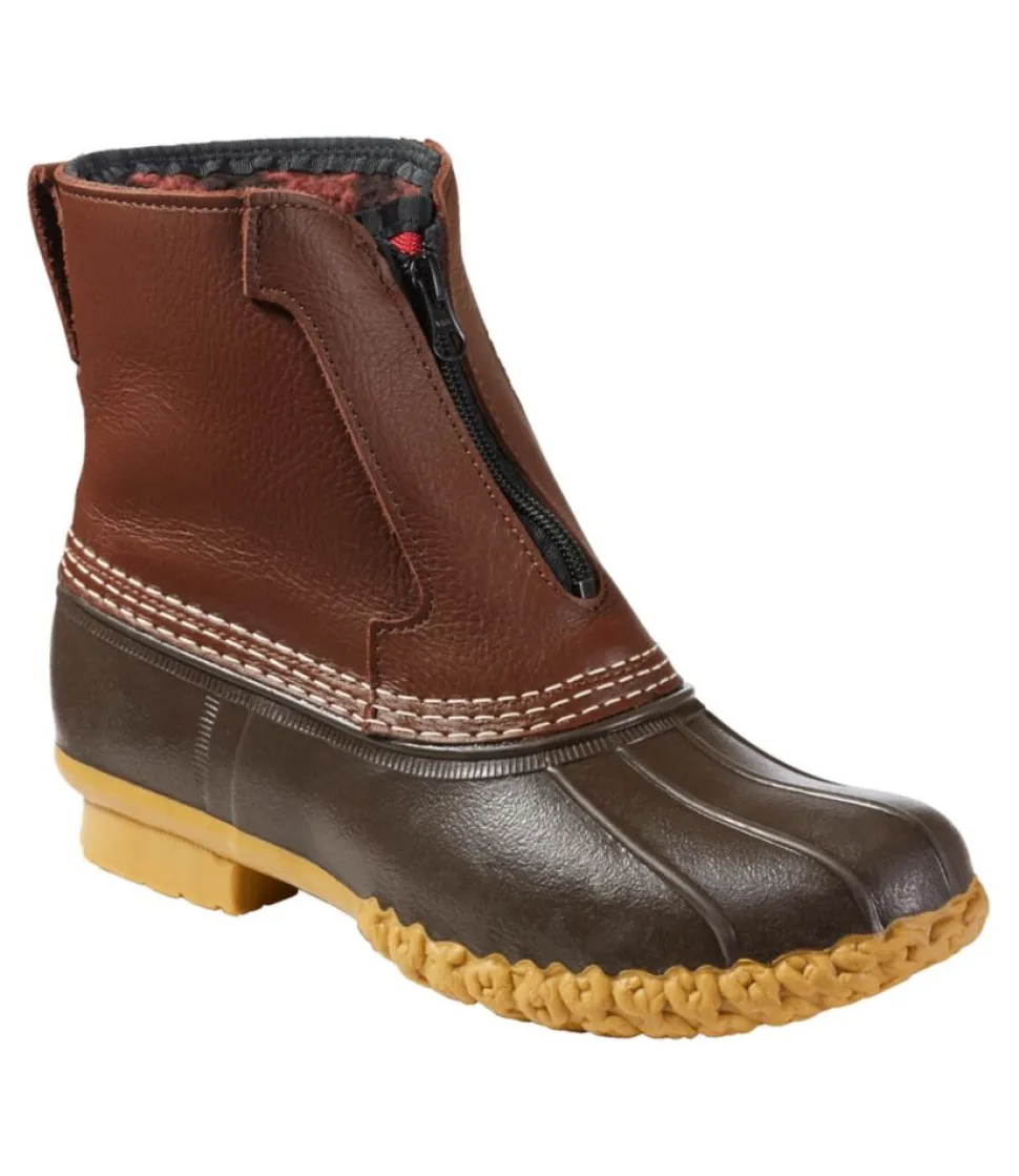Cheap L.L.Bean "Women's Bean Boots, 7" Fleece-Lined Insulated Front-Zip"