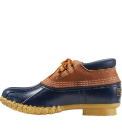 Best L.L.Bean "Women's Bean Boots, Gumshoes" Tan/BrightNavy/Gum