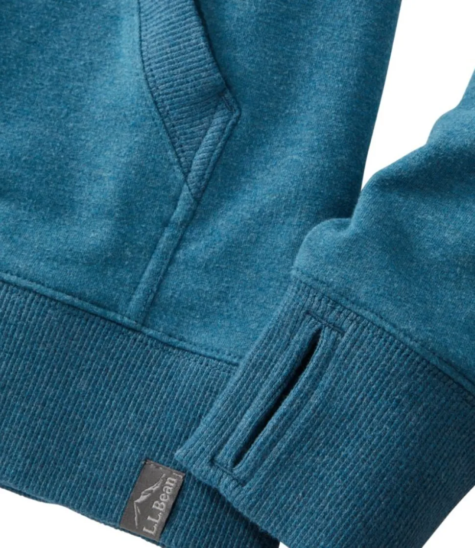 Store L.L.Bean "Women's Bean's Cozy Camp Hoodie" GrayHeatherSkyGraphic