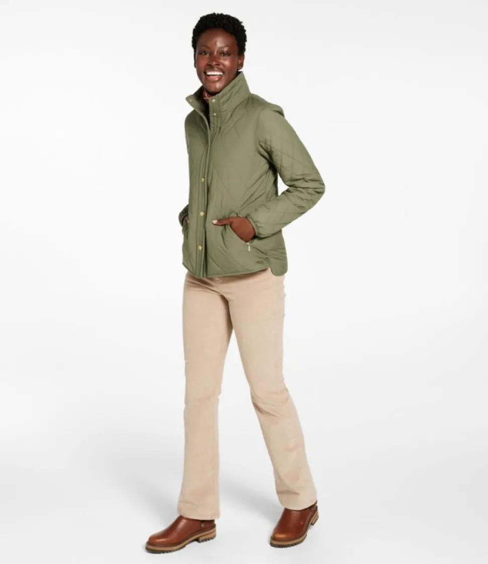 New L.L.Bean "Women's Bean's Cozy Quilted Jacket"