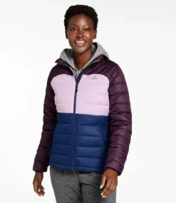 Cheap L.L.Bean "Women's Bean's Down Jacket, Colorblock"