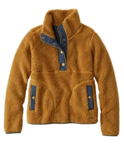 Best Sale L.L.Bean "Women's Bean's Sherpa Fleece Pullover"