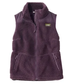 Cheap L.L.Bean "Women's Bean's Sherpa Fleece Vest"