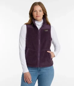 Cheap L.L.Bean "Women's Bean's Sherpa Fleece Vest"
