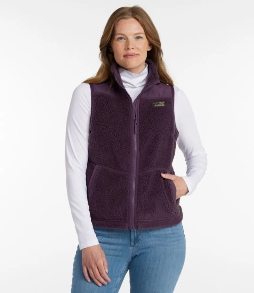 Cheap L.L.Bean "Women's Bean's Sherpa Fleece Vest"