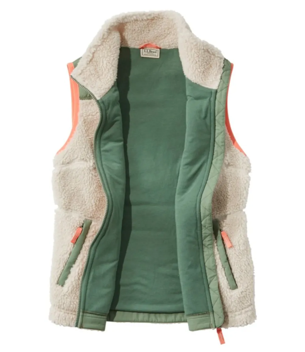 Cheap L.L.Bean "Women's Bean's Sherpa Fleece Vest"