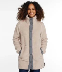 Best Sale L.L.Bean "Women's Bean's Sherpa Fleece Coat"