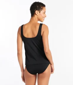 Store L.L.Bean "Women's BeanSport Swimwear, Tankini Top Scoopneck" Black