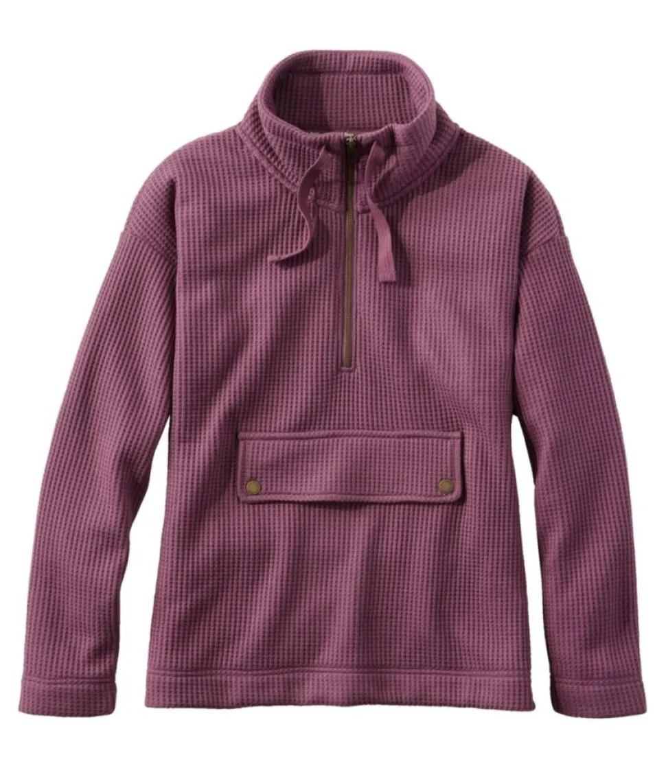 Cheap L.L.Bean "Women's Birchwood Brushed Waffle Anorak"