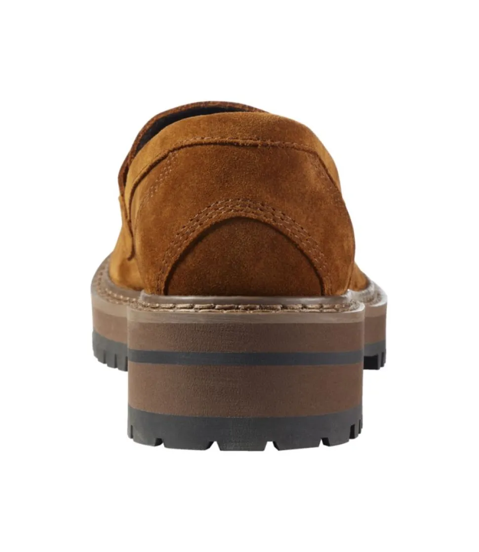 Store L.L.Bean "Women's Camden Hills Penny Loafers, Suede" Syrup