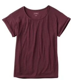 Cheap L.L.Bean "Women's Camden Hills Tee, Short-Sleeve"