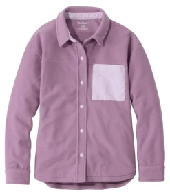 Cheap L.L.Bean "Women's Camp Fleece Overshirt"