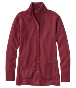 Fashion L.L.Bean "Women's Classic Cashmere Button-Front Cardigan"