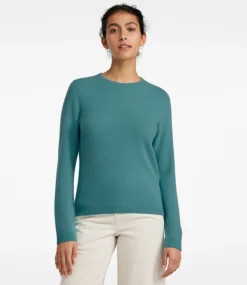 Online L.L.Bean "Women's Classic Cashmere, Crewneck"